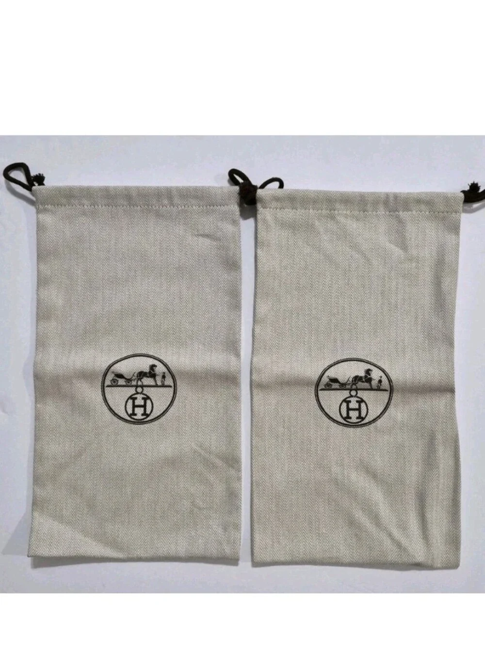 Authentic Hermes Empty Shoe Boxes + Dust Bags + Shopping Bags +...
